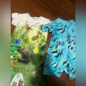 Molo Kids Nature and Fish Print Outfits